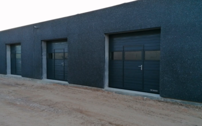 Nye garager på vej.