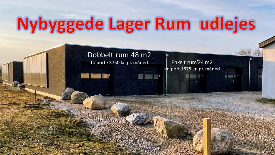 lagerplads garage lager depot Kjellerup Silkeborg