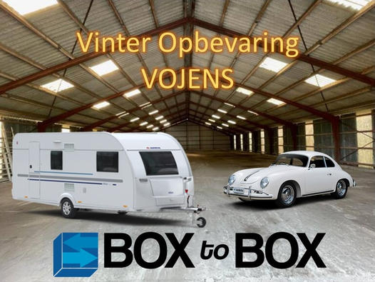 Vinteropbevaring bil campingvogn autocamper motorcykel  båd